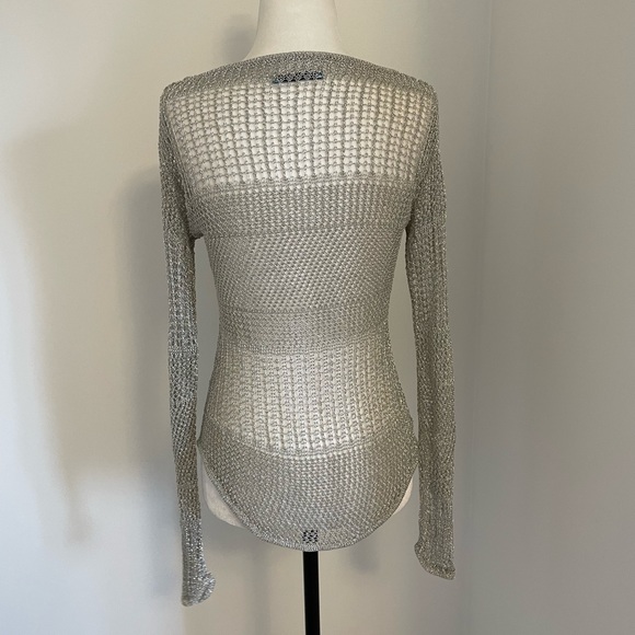 Alice + Olivia chain link sweater - Picture 3 of 5